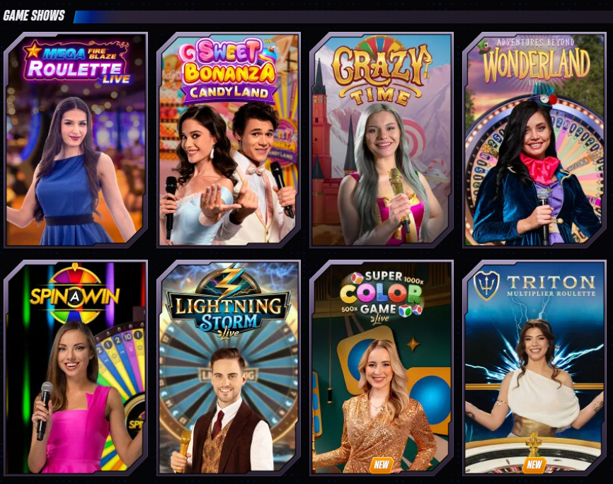 Rueda de la fortuna de un game show
